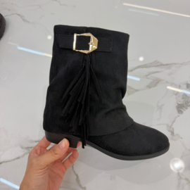 Boho Chic Boots - zwart