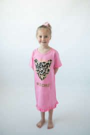 Wild Child Big Shirt- Pink