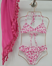 Bikini & pareo - fuchsia