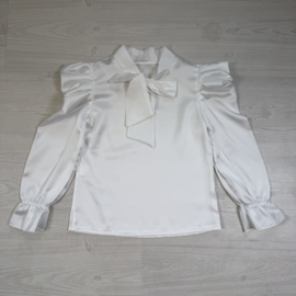 Bow-tiful Blouse - wit