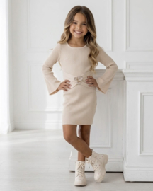 Chérie Bloom Dress - beige (verzenddatum 25 sep)