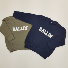 Green or Blue Ballin' Sweater