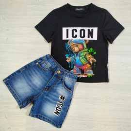 Black #Icon bear set