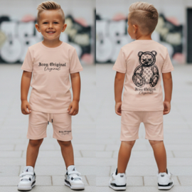 Icon Bear Summer Set - zalm