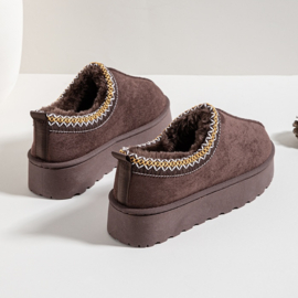 Cozy slides (twinning) - bruin (verzenddatum 25 sep)