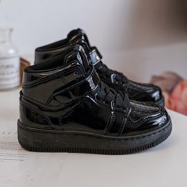 Shine on sneakers - zwart
