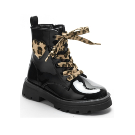 Heart & roar boots - shiny black