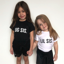 Big Sis & Lil Sis Shortsleeves (gepersonaliseerd)