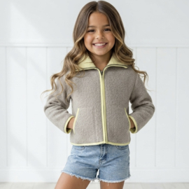Cozy Zip Jacket – taupe