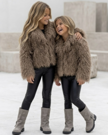 Fluffy Mood Jacket - bruin