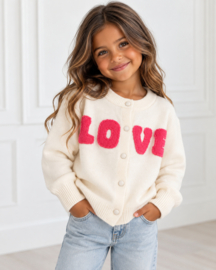 Love Knit Cardigan - creme