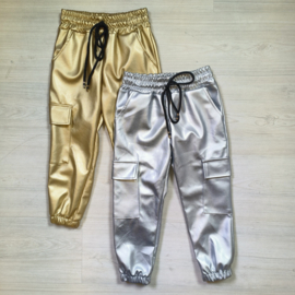 Cargo pants - gold or silver