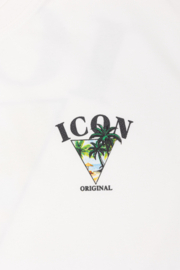 Icon island Twinning tee - wit