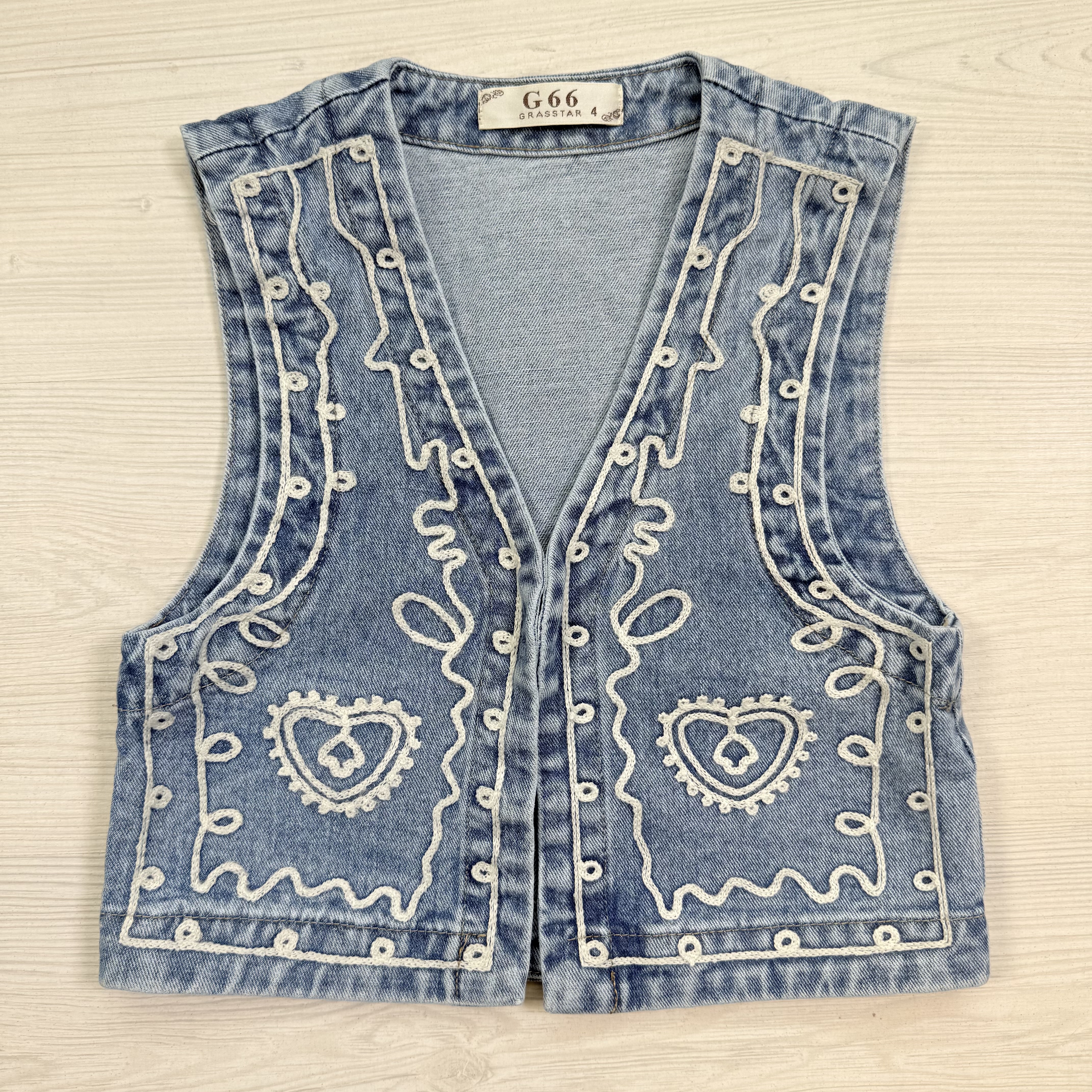 Awesome denim gilet