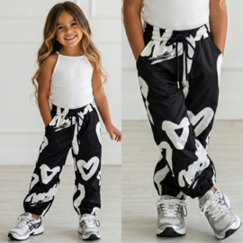 Your Heart Street Pants - zwart