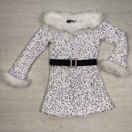 Fabulous Fur Sequin Dress - wit