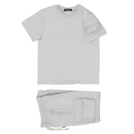 Summer pockets set - Twinning - grijs