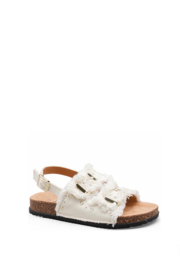 Rockstar denim sandals - beige