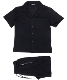 Zigzag twinning set - zwart