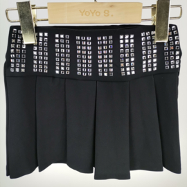 Your black studded skirt