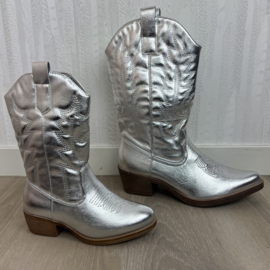 Cowboy boots - zilver (Mommy & me)