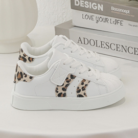 Street star sneakers - wit/leo
