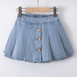 Blue belle skort - lichtblauw