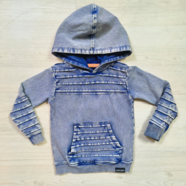 Summer biker hoody - clematis blue