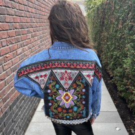 Look at my back denim jacket