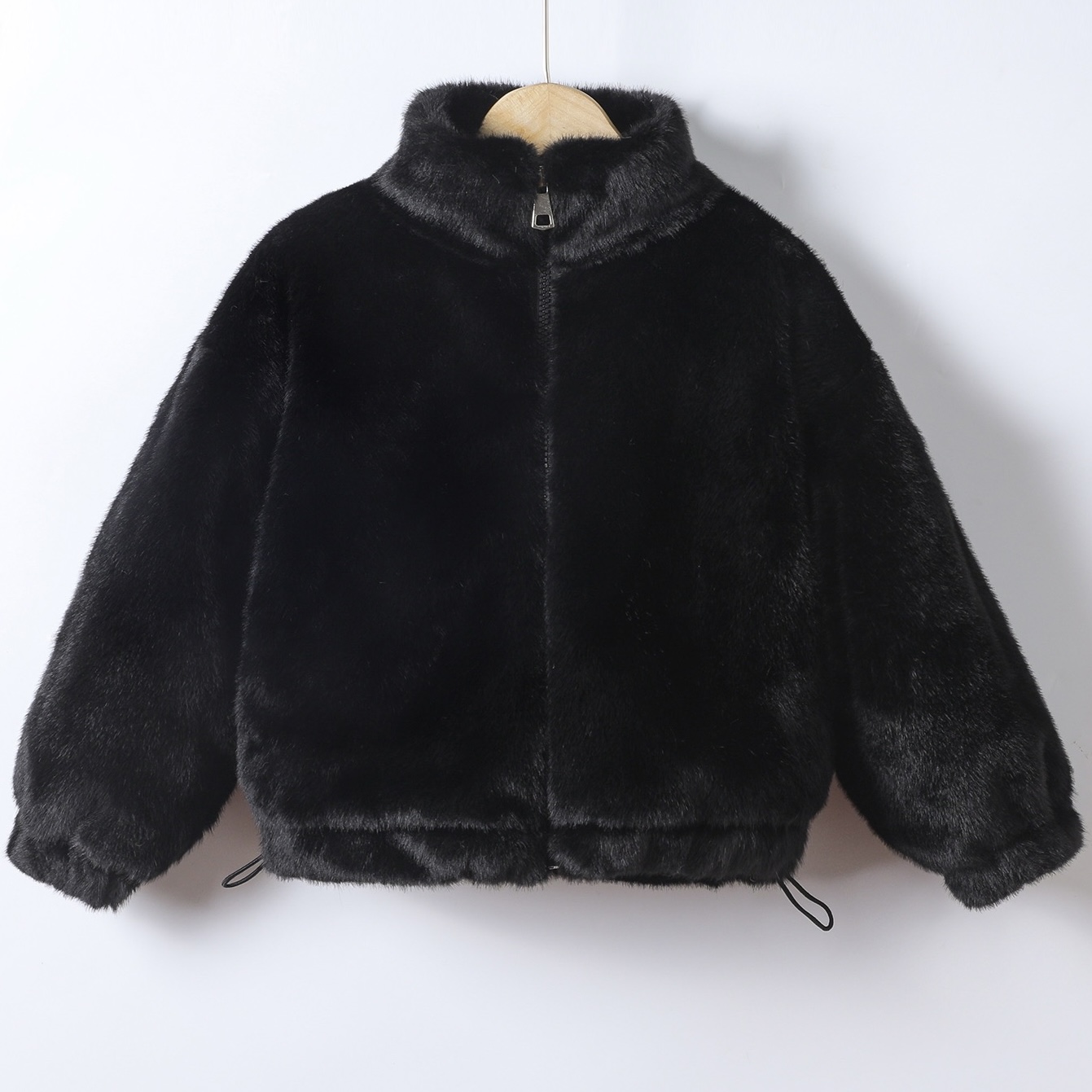 Basic & soft jacket - zwart
