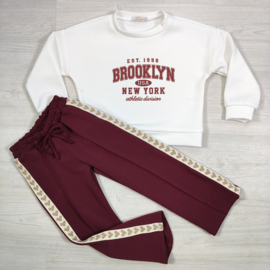 White Brooklyn sweater