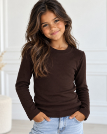 Essential Basic Longsleeve - bruin