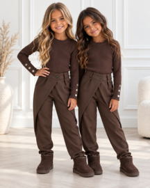 Choco twist pants (verzenddatum 15 okt)