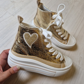 Love sneakers - Gold