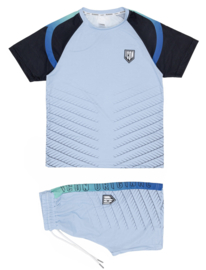 Icon running set - blauw
