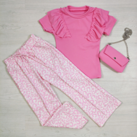 Leopard Dream Pants - roze
