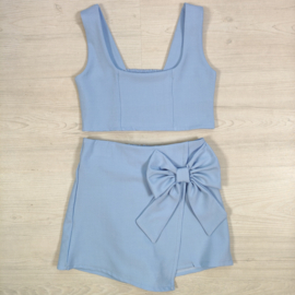 Mini Fashion Bow Set - blauw