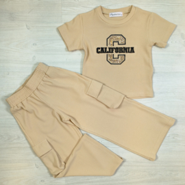 Miss California set - beige