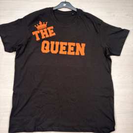 Orange Queen Black Tee