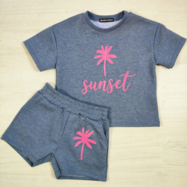 Sunset Palm Set