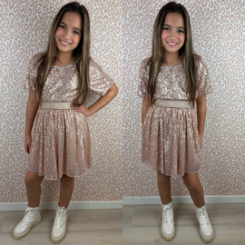 Sparkle through set - gold