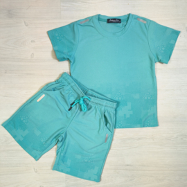 Sporty boys set - aqua