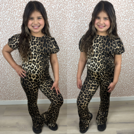 Your printed diamond flair set - leopard