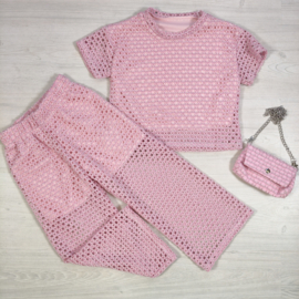 Beach Chic Girls Set - roze