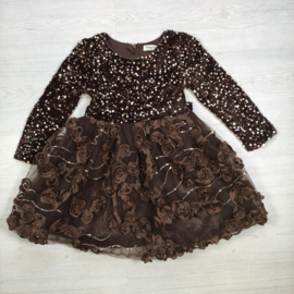 Chocolate Rose Party Dress