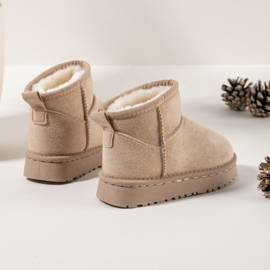 Basic winter boots - beige  (Verzenddatum 16 okt)