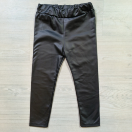 Black leatherlook legging