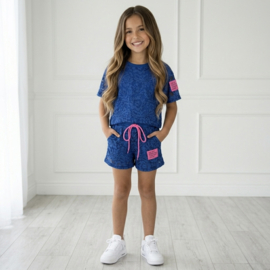 Laced Up Perfect Set - blauw