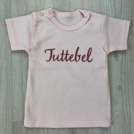 Tuttebel tee pink glitter Shortsleeves