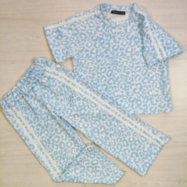 Leo stripes set - blauw